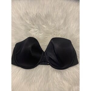 victoria secret multi way bra 34D black strapless t shirt bra